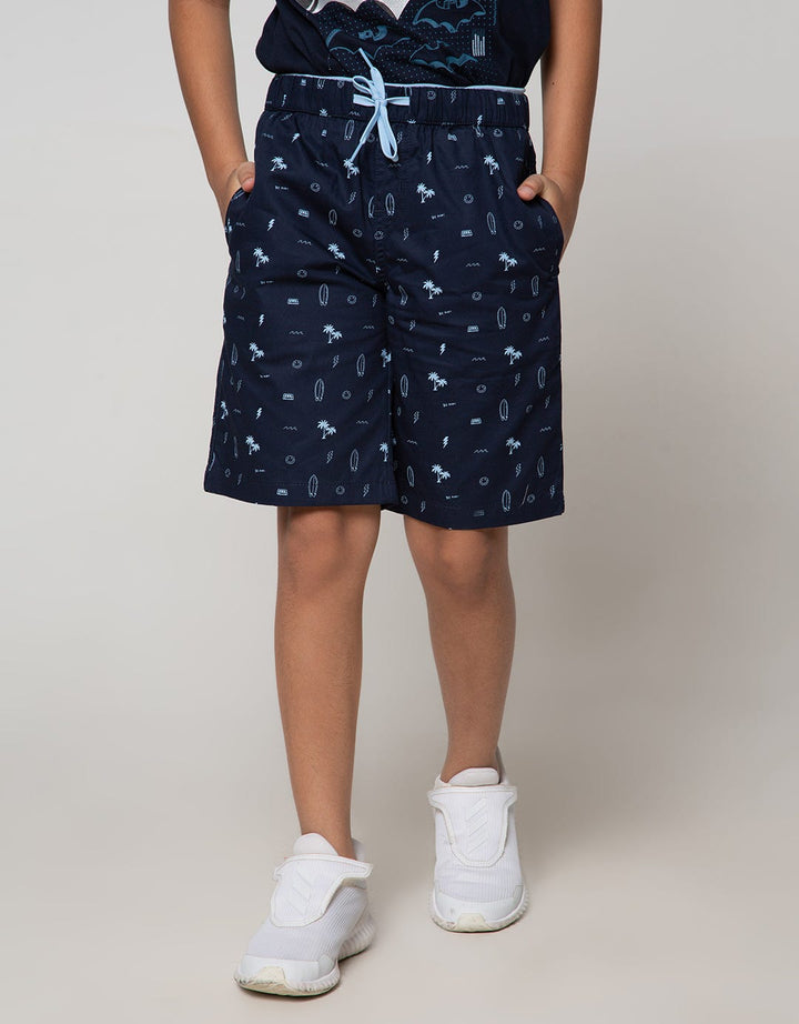 Little M Short Pants Woven Double Rib Beach