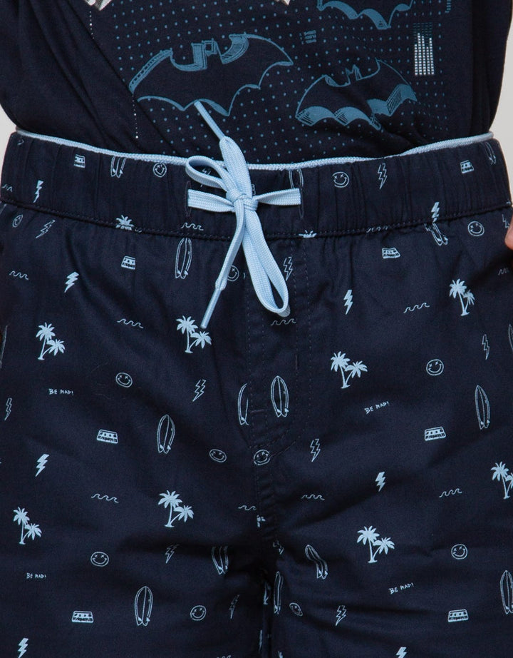 Little M Short Pants Woven Double Rib Beach