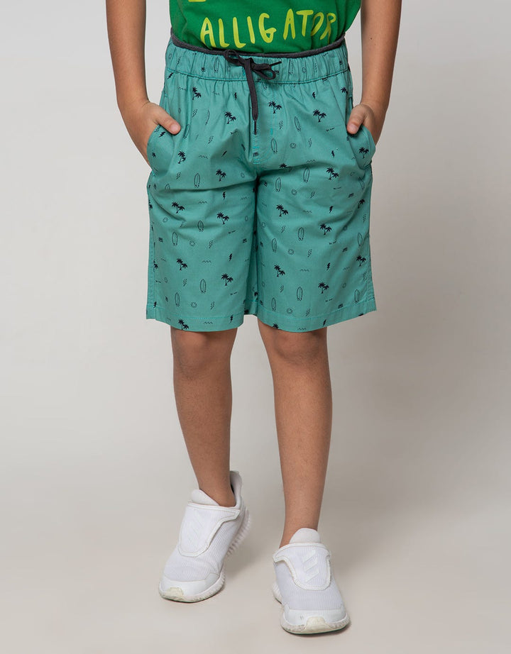 Little M Short Pants Woven Double Rib Beach