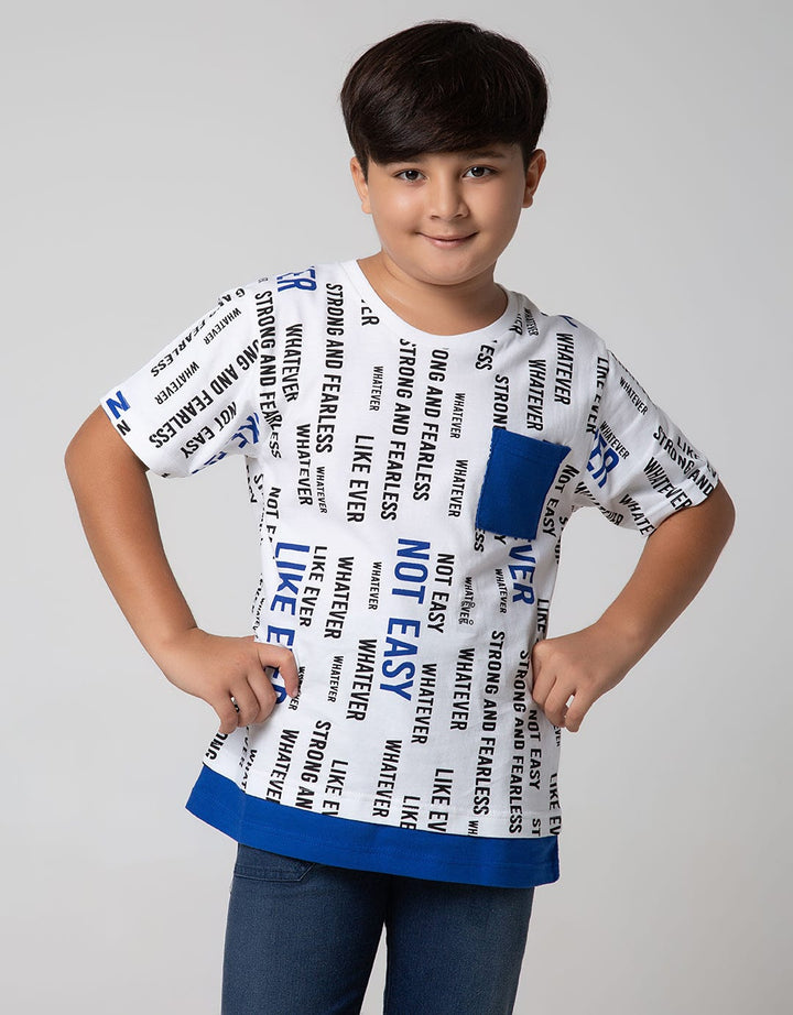 Nevada Kids Short Sleeve T-Shirt Strong with Pocket