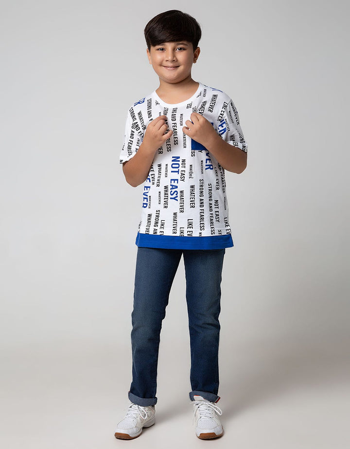 Nevada Kids Short Sleeve T-Shirt Strong with Pocket