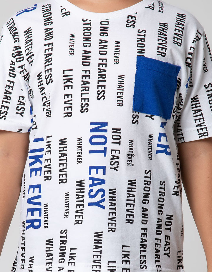 Nevada Kids Short Sleeve T-Shirt Strong with Pocket