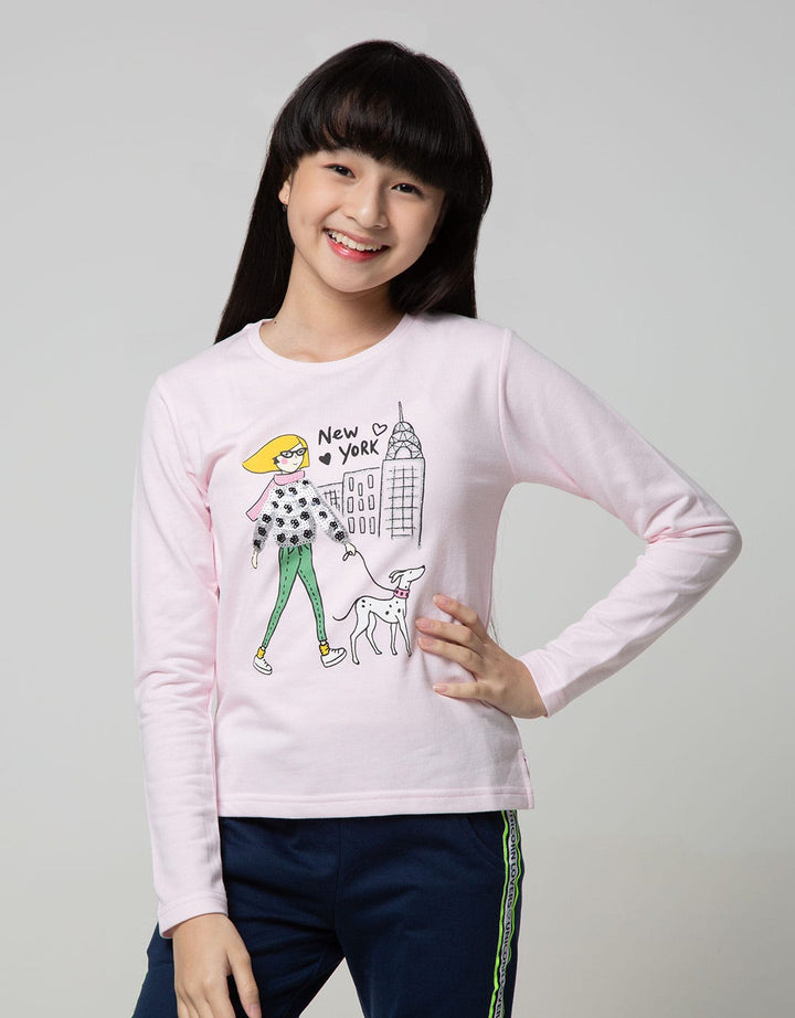 Aero Long Sleeve T-Shirt Girls New