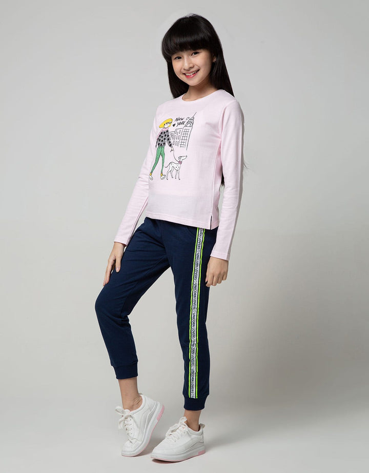 Aero Long Sleeve T-Shirt Girls New