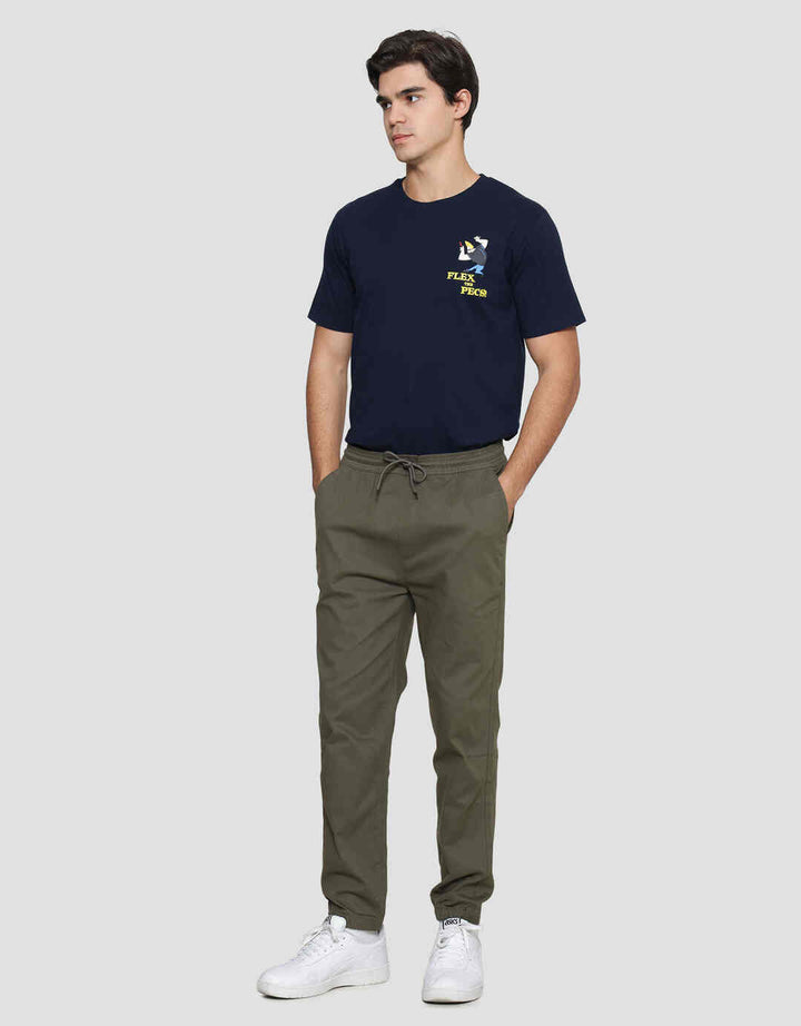 Nevada Basic Color Celana Jogger Pria