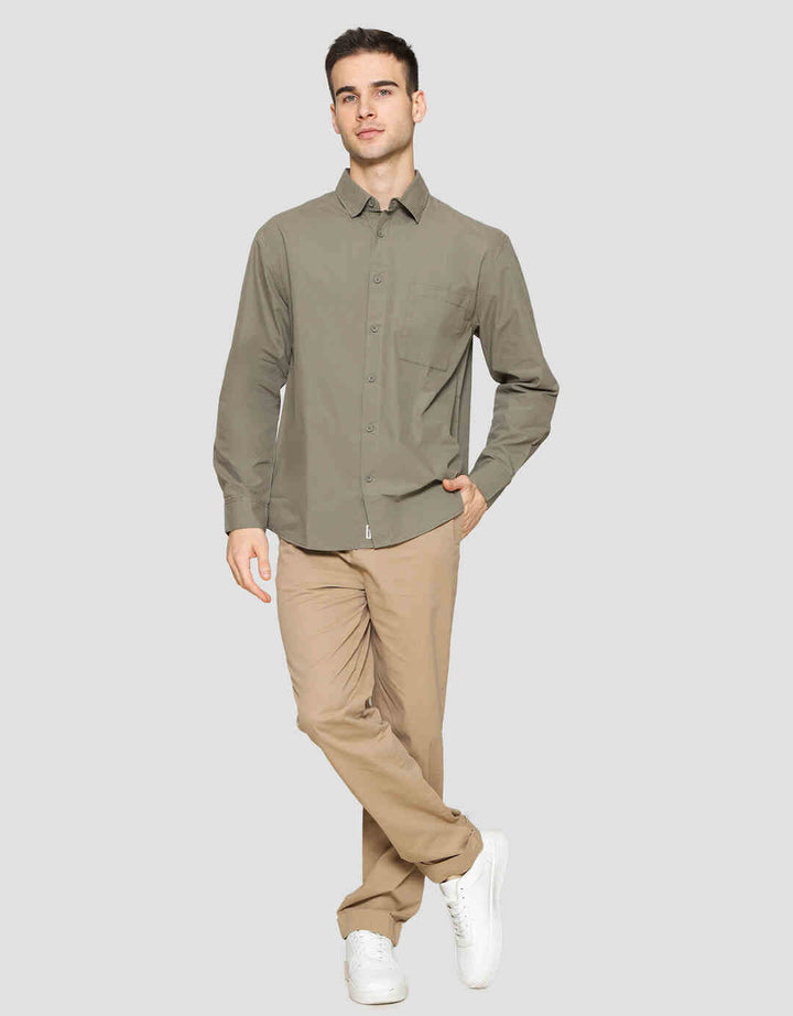 Nevada Paper Touch Series Kemeja Lengan Panjang Pria