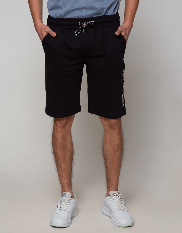 American Jeans Short Pants Drawstring Basic Print