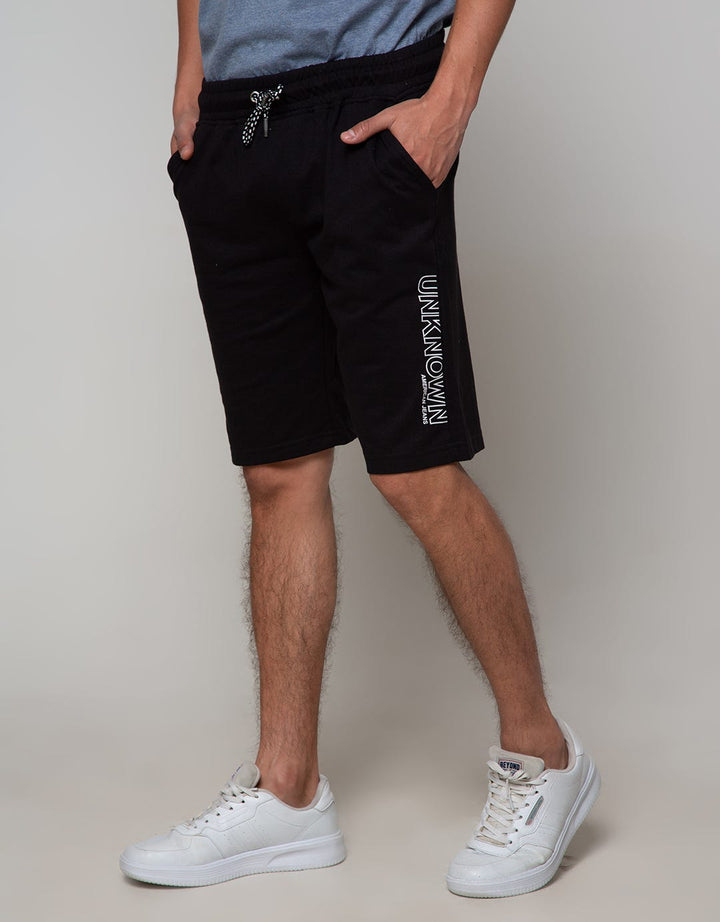 American Jeans Short Pants Drawstring Basic Print