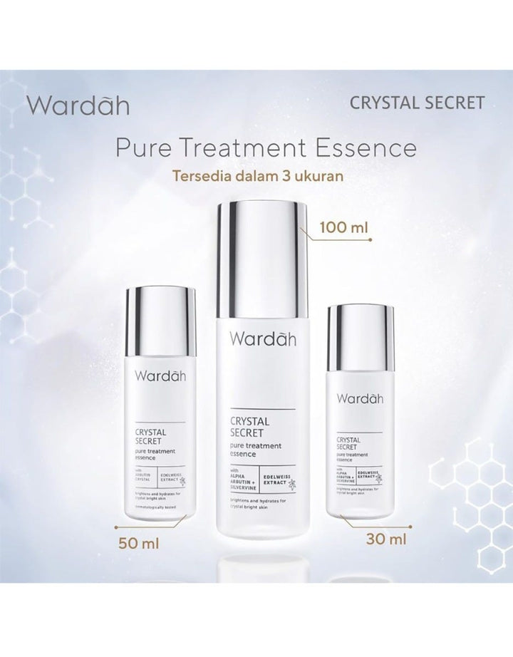 Wardah Crystal Secret Pure Treatment Essence 100 ml