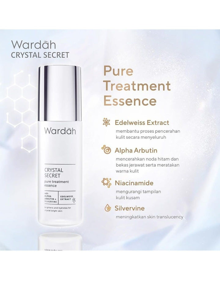 Wardah Crystal Secret Pure Treatment Essence 100 ml
