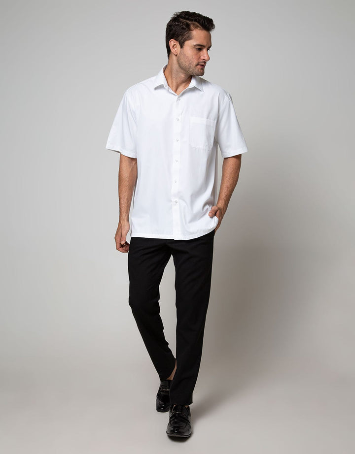 Cole Short Sleeve Shirt Solid Vs 1 Regular Point Collar
