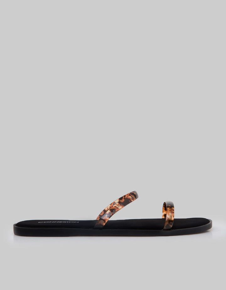 Connexion Slipper Sandals Double Strap