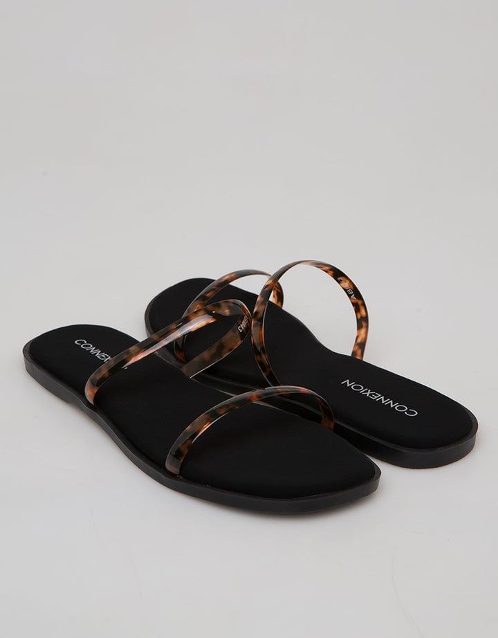 Connexion Slipper Sandals Double Strap