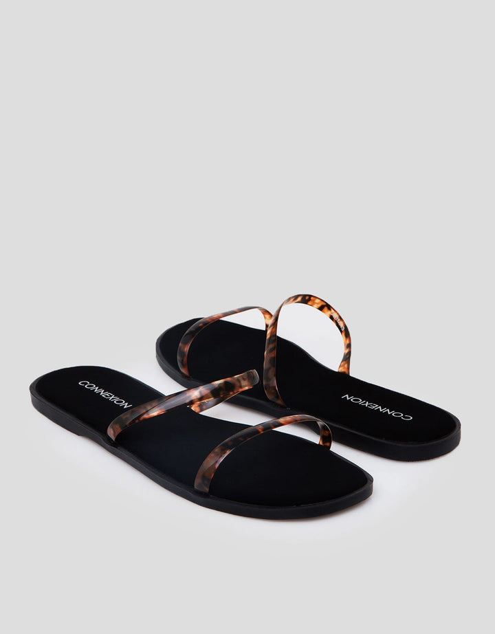 Connexion Slipper Sandals Double Strap
