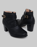 Laviola Women's Buckle Pantofel Boots