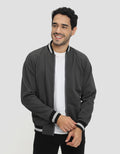 d&f Cvc Bomber Peping Casual Men's Jacket