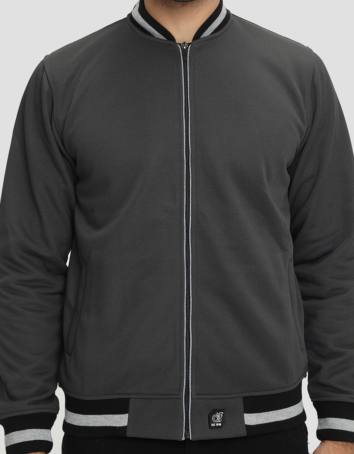 d&f Cvc Bomber Peping Casual Men's Jacket