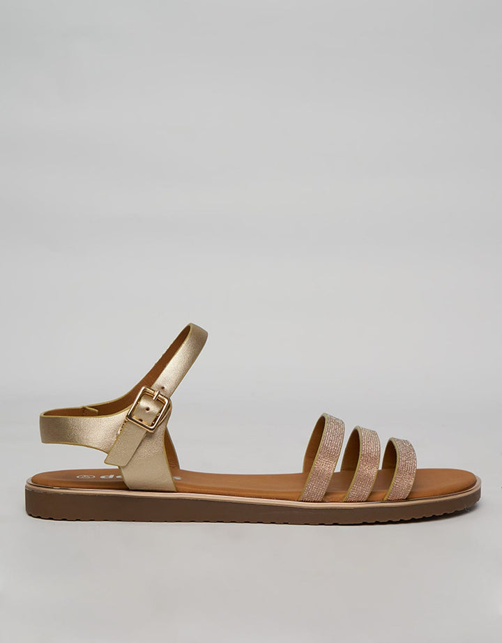 Details Ankle Strap With Buckle Sandals Women