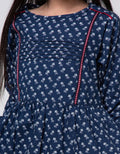 Cardinal Kids Girl Motif Print Casual Dress