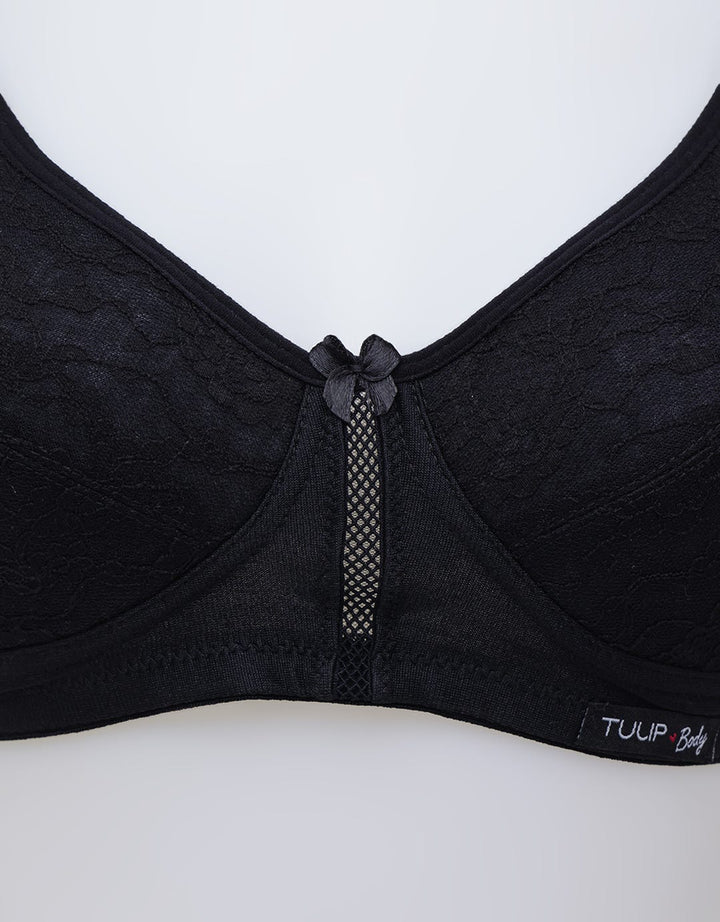 Tulip Sexy Lace Non Wire Bra Wanita