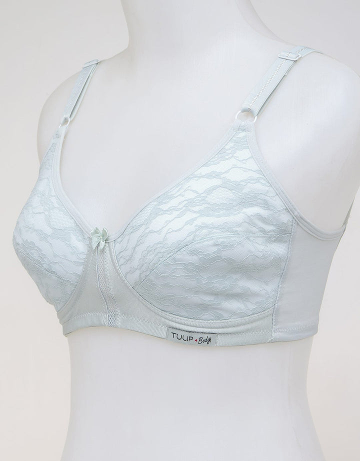 Tulip Sexy Lace Non Wire Classic Bra for Women