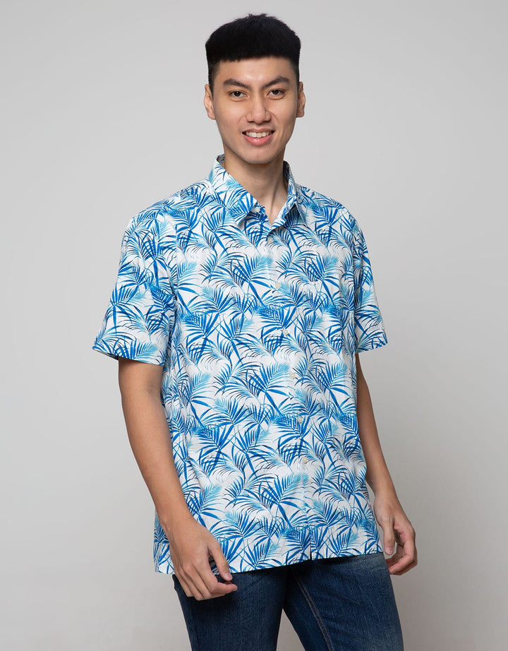 Crocodile Kemeja Motif Print