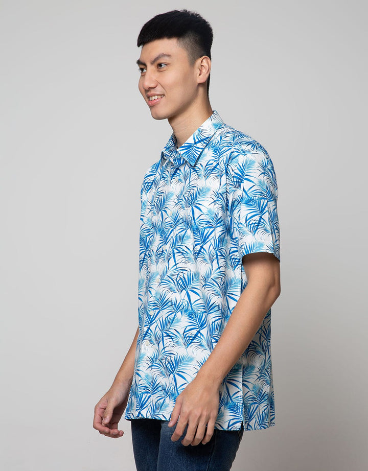 Crocodile Kemeja Motif Print