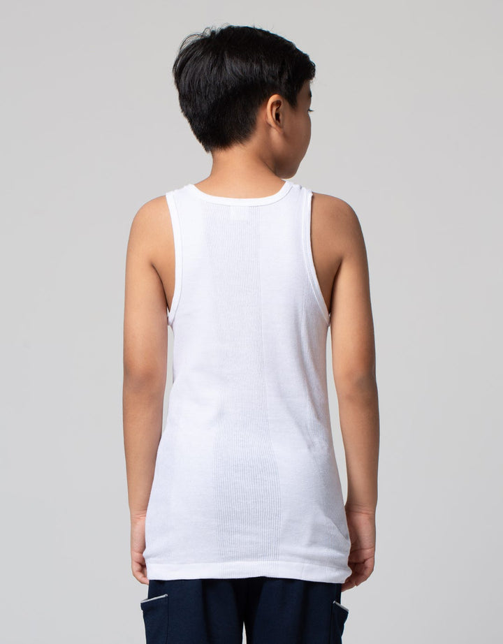Crocodile Junior Basic Singlet Oblong Boys