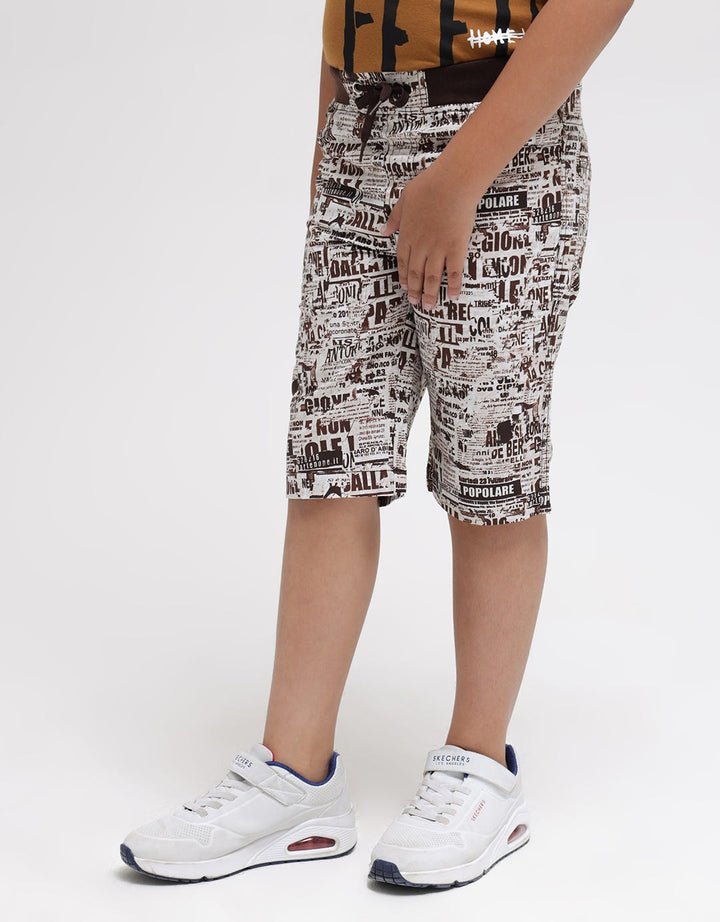 Nevada Short Woven Crop News Paper