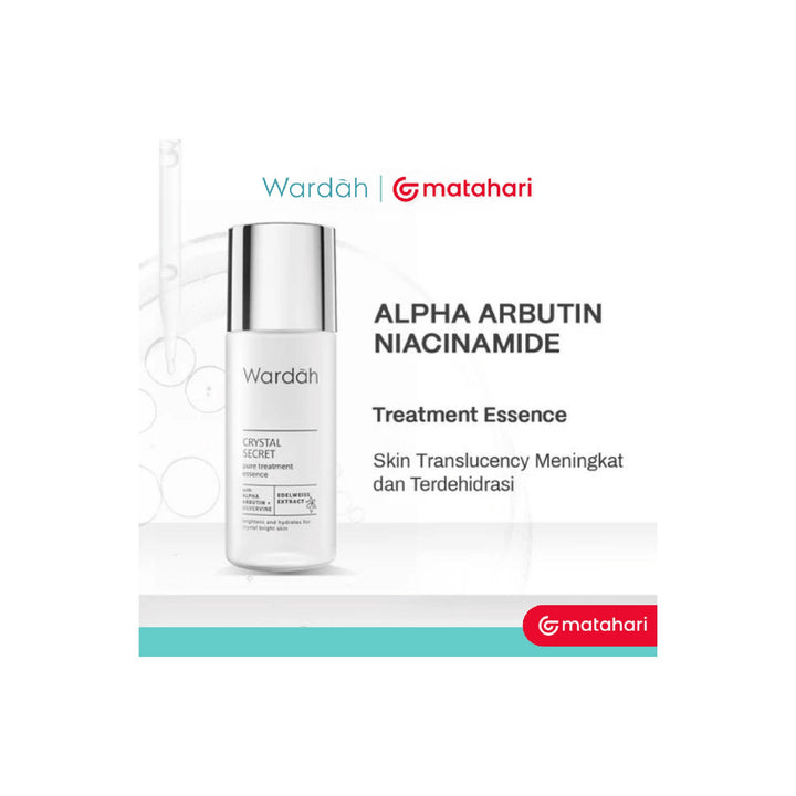 Wardah Crystal Secret Pure Treatment Essence 100 ml