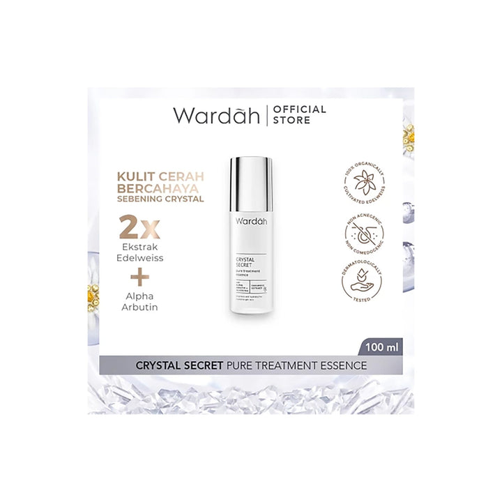 Wardah Crystal Secret Pure Treatment Essence 100 ml