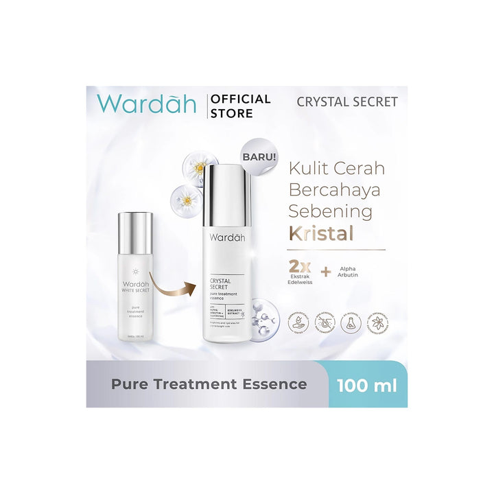 Wardah Crystal Secret Pure Treatment Essence 100 ml