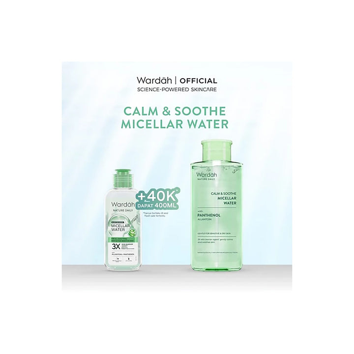 Wardah Nature Daily Calm & Soothe Micellar Water 240 ml