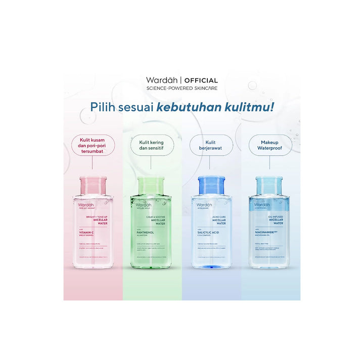 Wardah Nature Daily Calm & Soothe Micellar Water 240 ml
