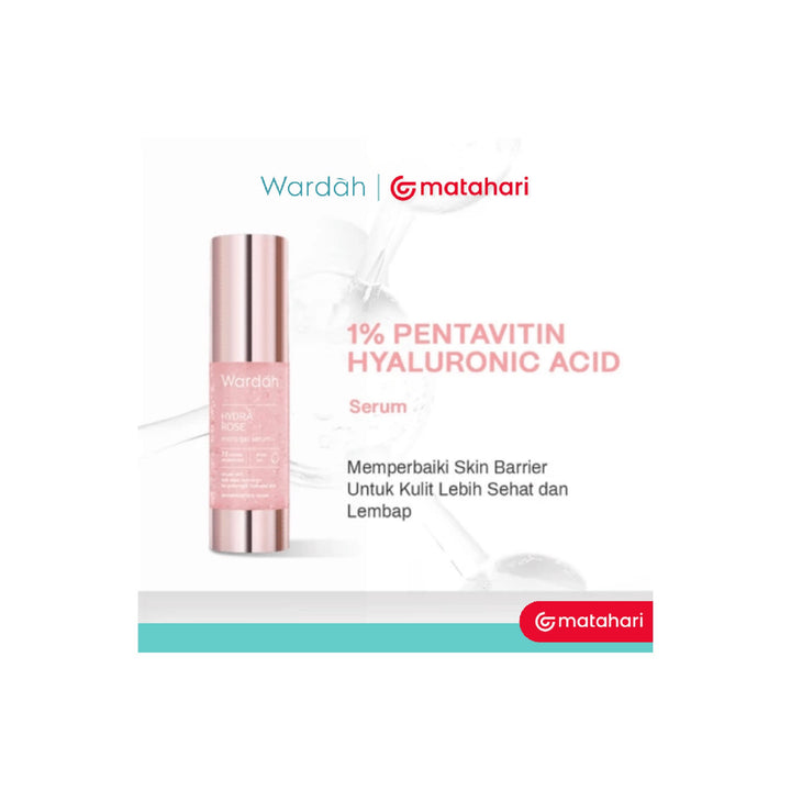 Wardah Hydra Rose Micro Gel Serum 30 ml