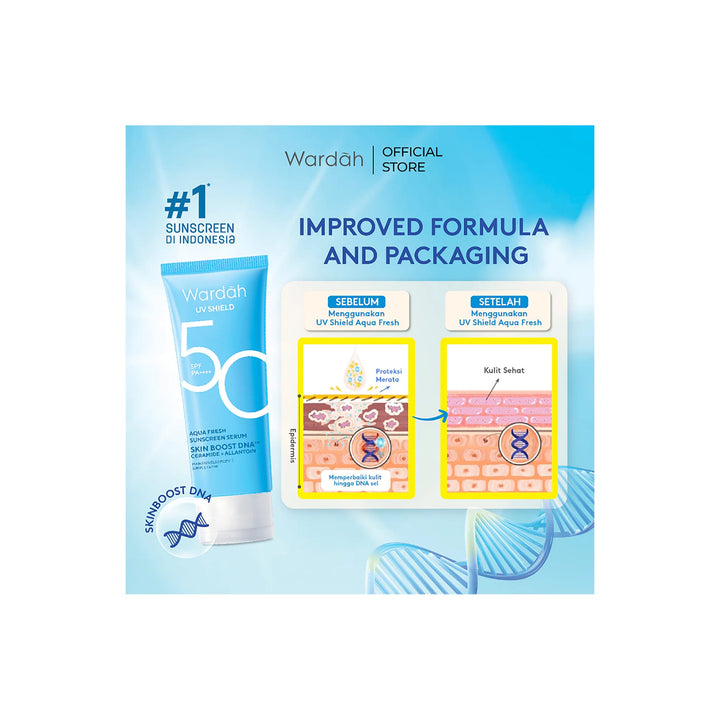 Wardah UV Shield Protection Serum SPF 50 35 ml (Repack)