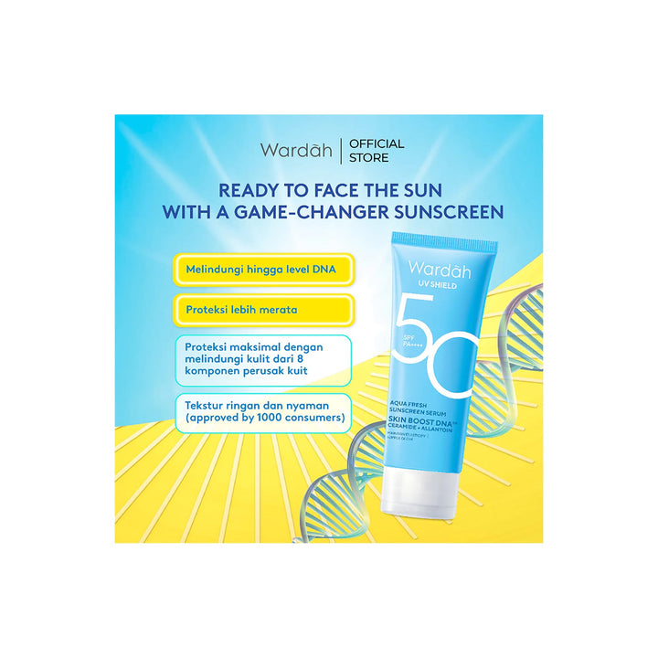 Wardah UV Shield Protection Serum SPF 50 35 ml (Repack)