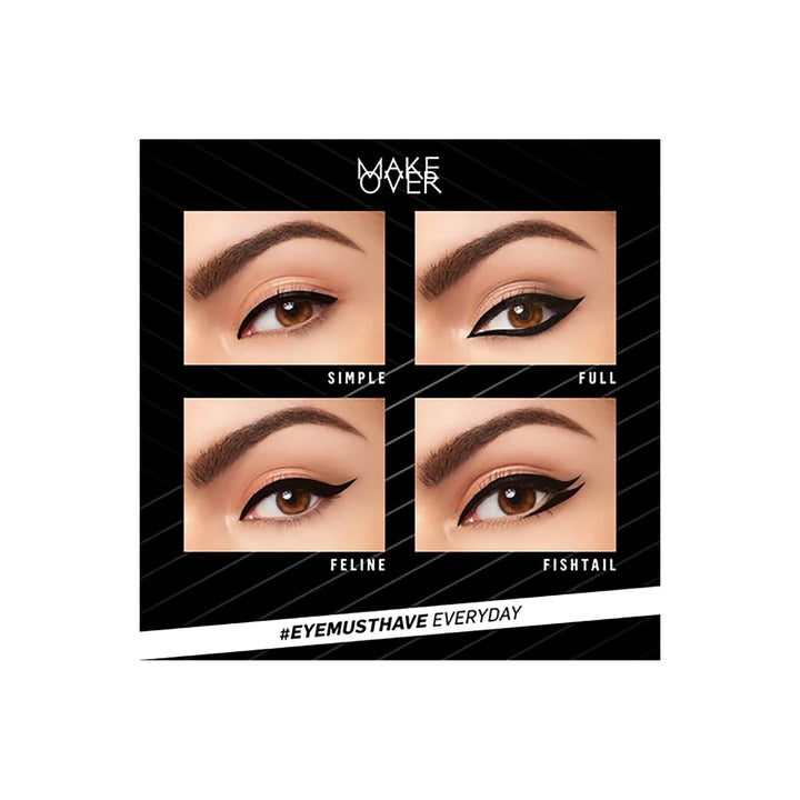 Make Over Powerstay Precision Liquid Liner Jet Black 2.7 g