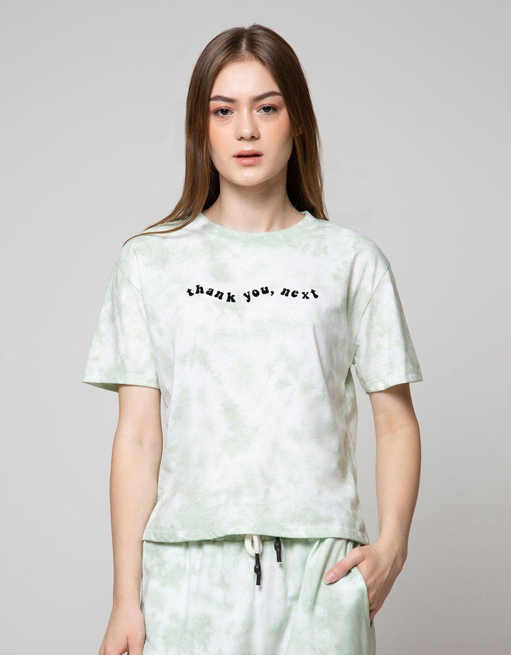 Nevada Short Sleeve T-Shirt Fullprint Tie Dye Thank You Next