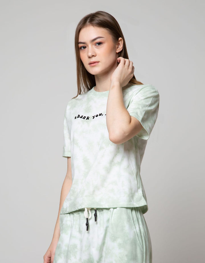 Nevada Short Sleeve T-Shirt Fullprint Tie Dye Thank You Next