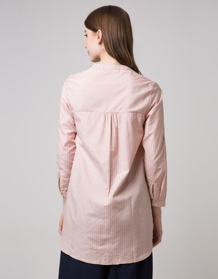 Come Tunic With Pleats Detail