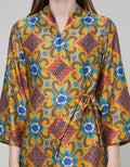 Arjuna Weda Blouse Batik Kembang Almond
