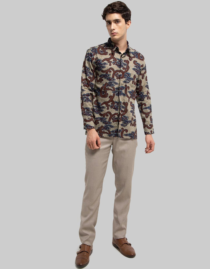 Arjuna Weda Mega Mendung II Batik Shirt