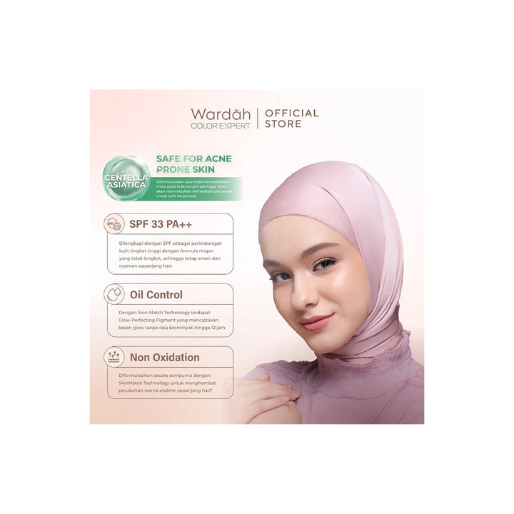 Wardah Colorfit Matte Foundation 25 ml