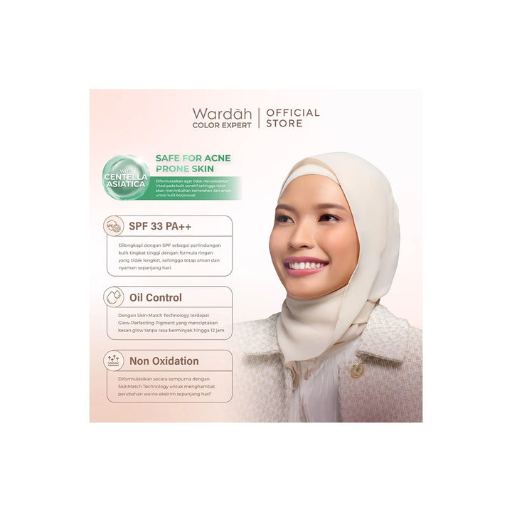 Wardah Colorfit Mattifying Powder 15 g