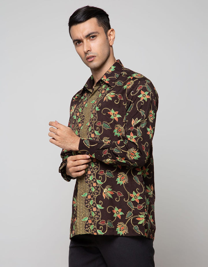 Adikusuma Batik Shirt Flower Color