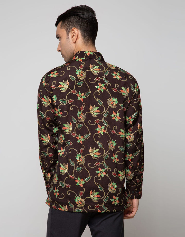 Adikusuma Batik Shirt Flower Color