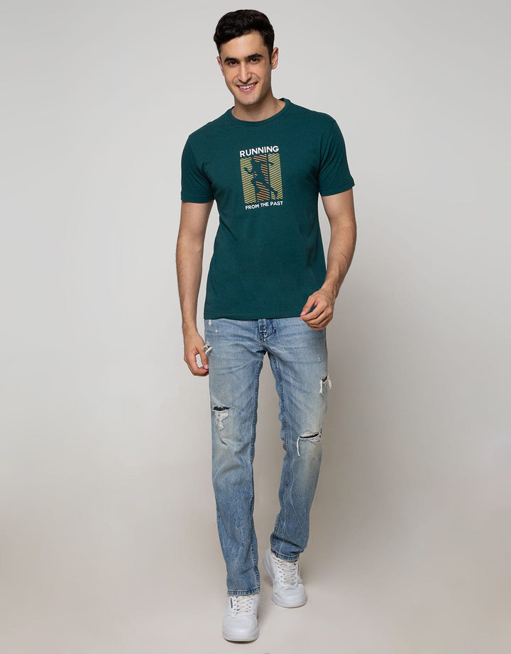 Freeride Men's Print Running T-Shirt