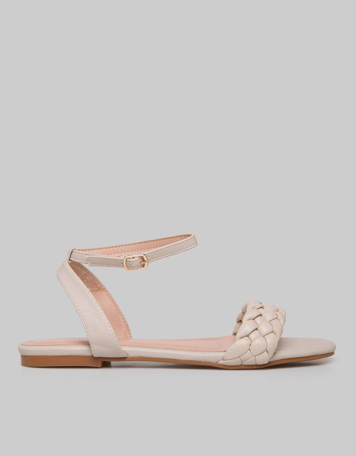 Details Braided Ankle Strap Sandals