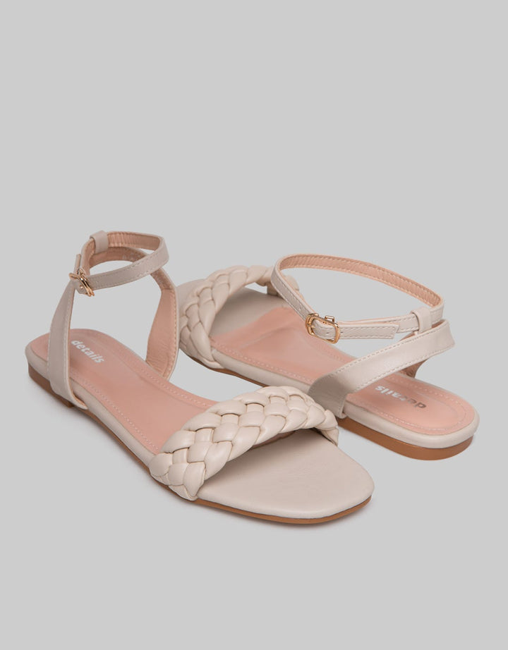 Details Braided Ankle Strap Sandals